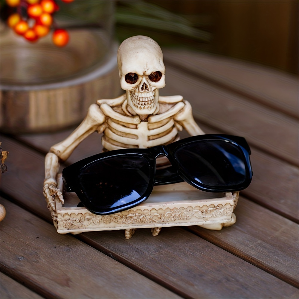 Skull Slot Storage Tray - Square Design